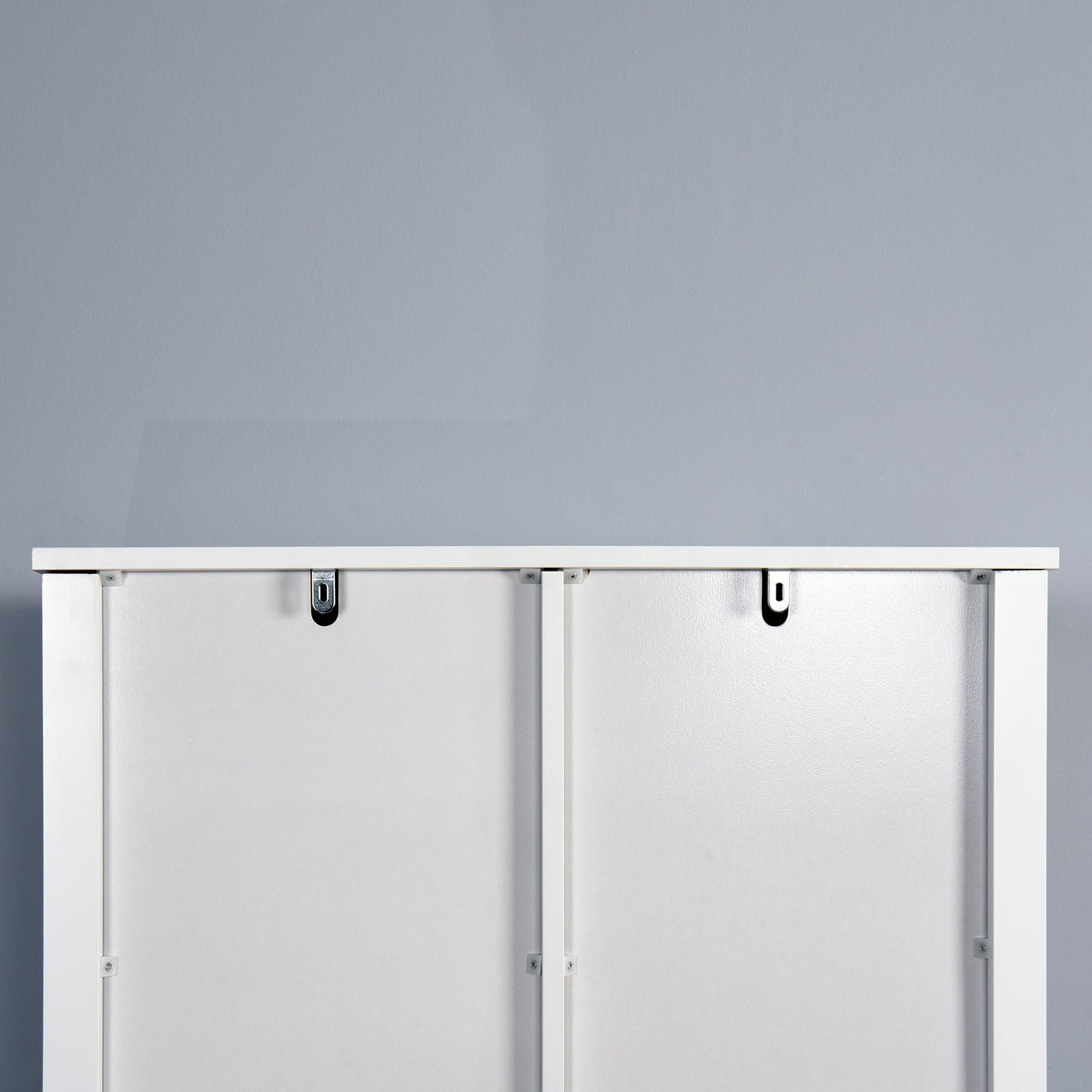 Barn Door Over-the-Toilet Cabinet – White
