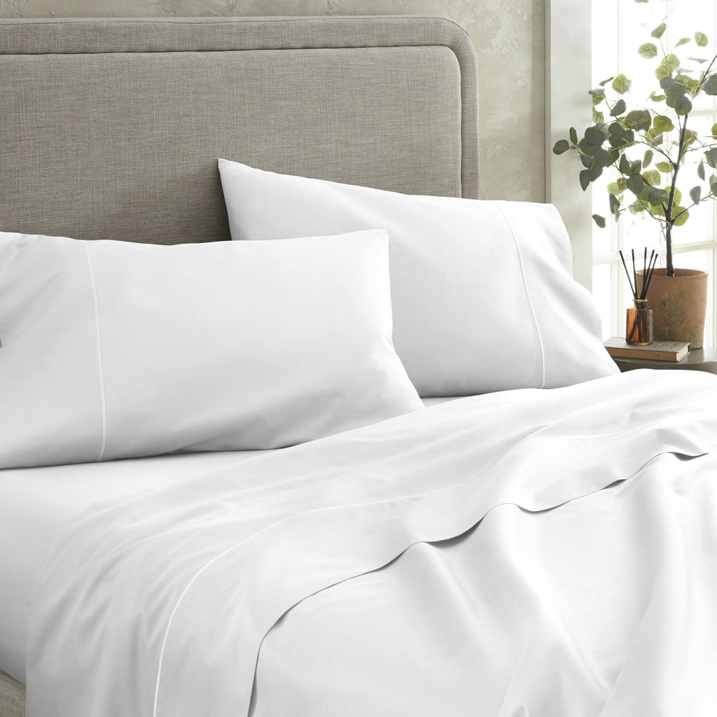 Whisper Organics 500-Thread-Count Sateen Cotton Sheet Set