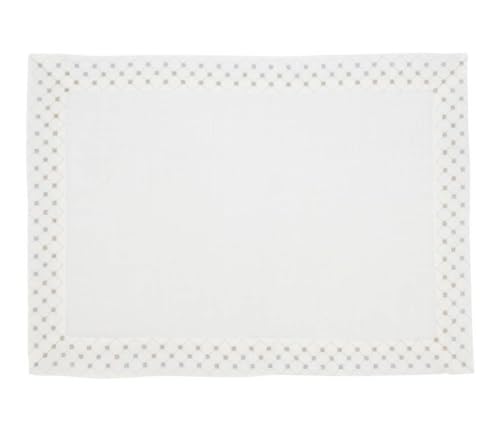 Fennco Styles Metallic Lattice Table Linen Collection