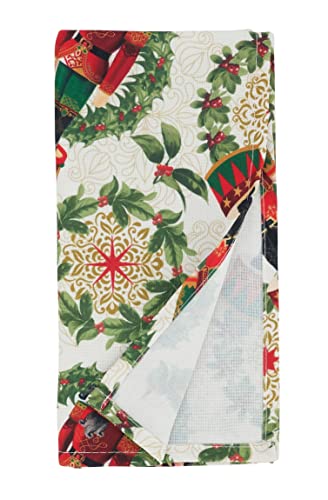 Fennco Styles Nutcracker Holiday Table Linen Collection