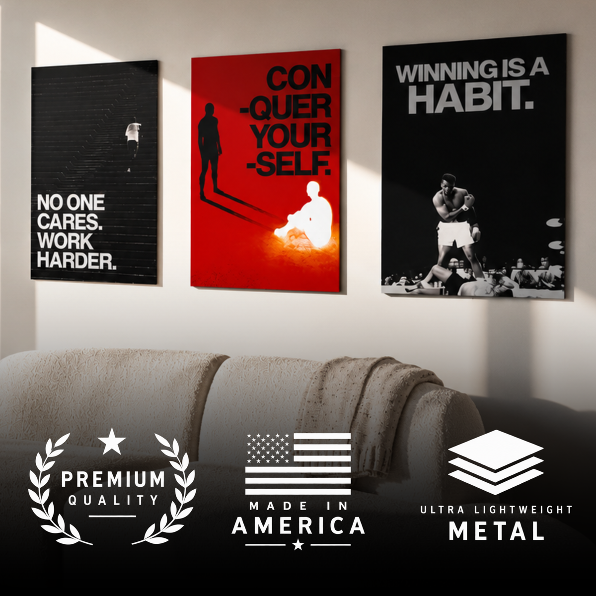 The Discipline Cycle Metal Print