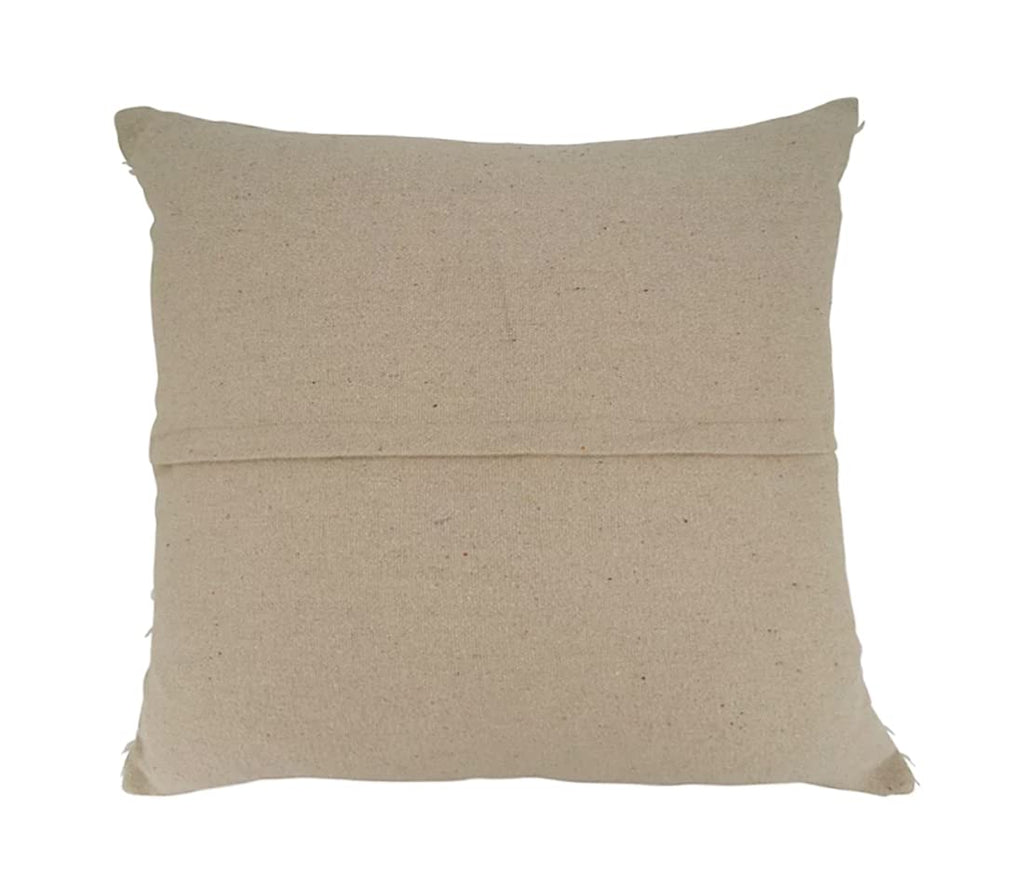 Fennco Styles Tufted Stripe Cotton Throw Pillow