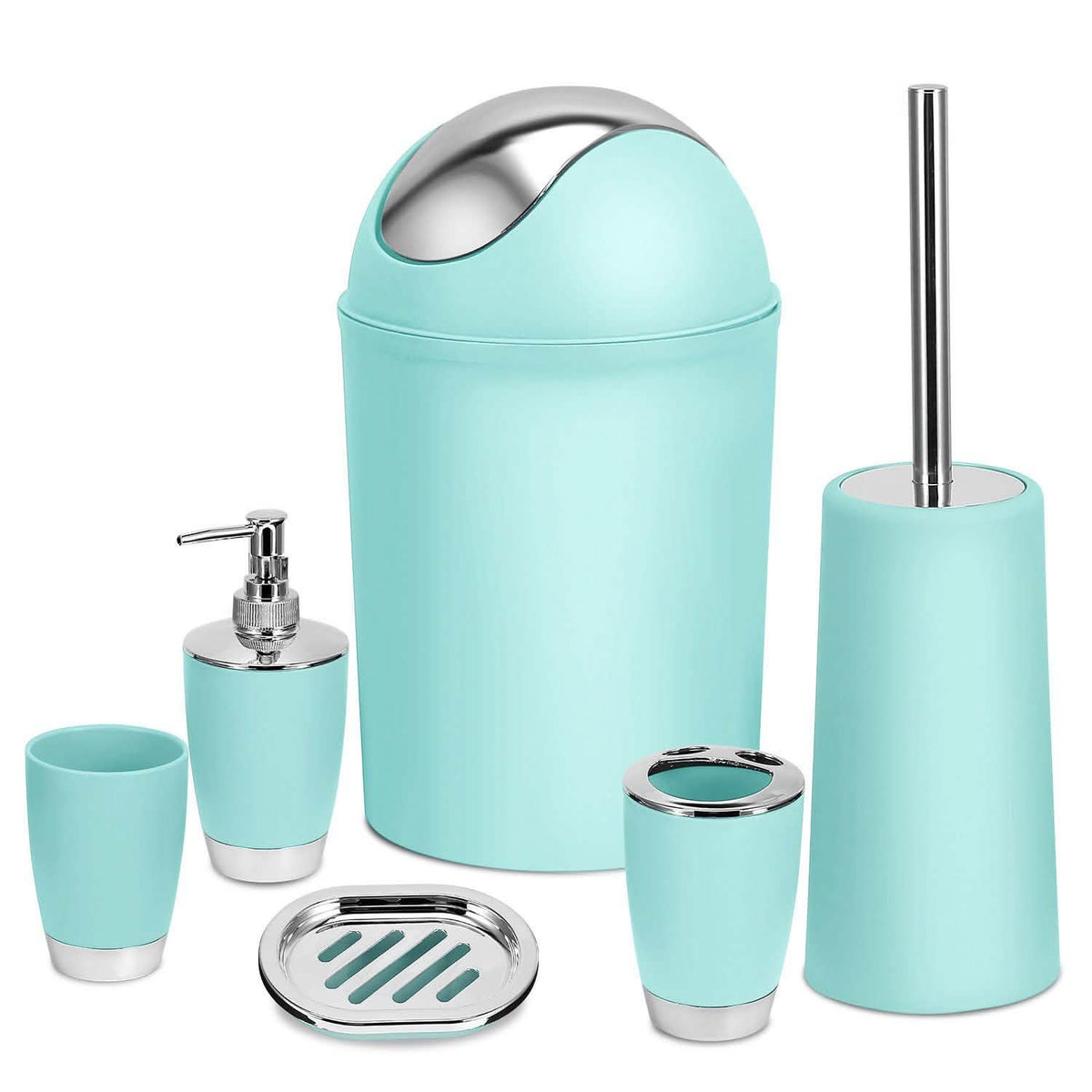 6-Piece Bathroom Accessory Set