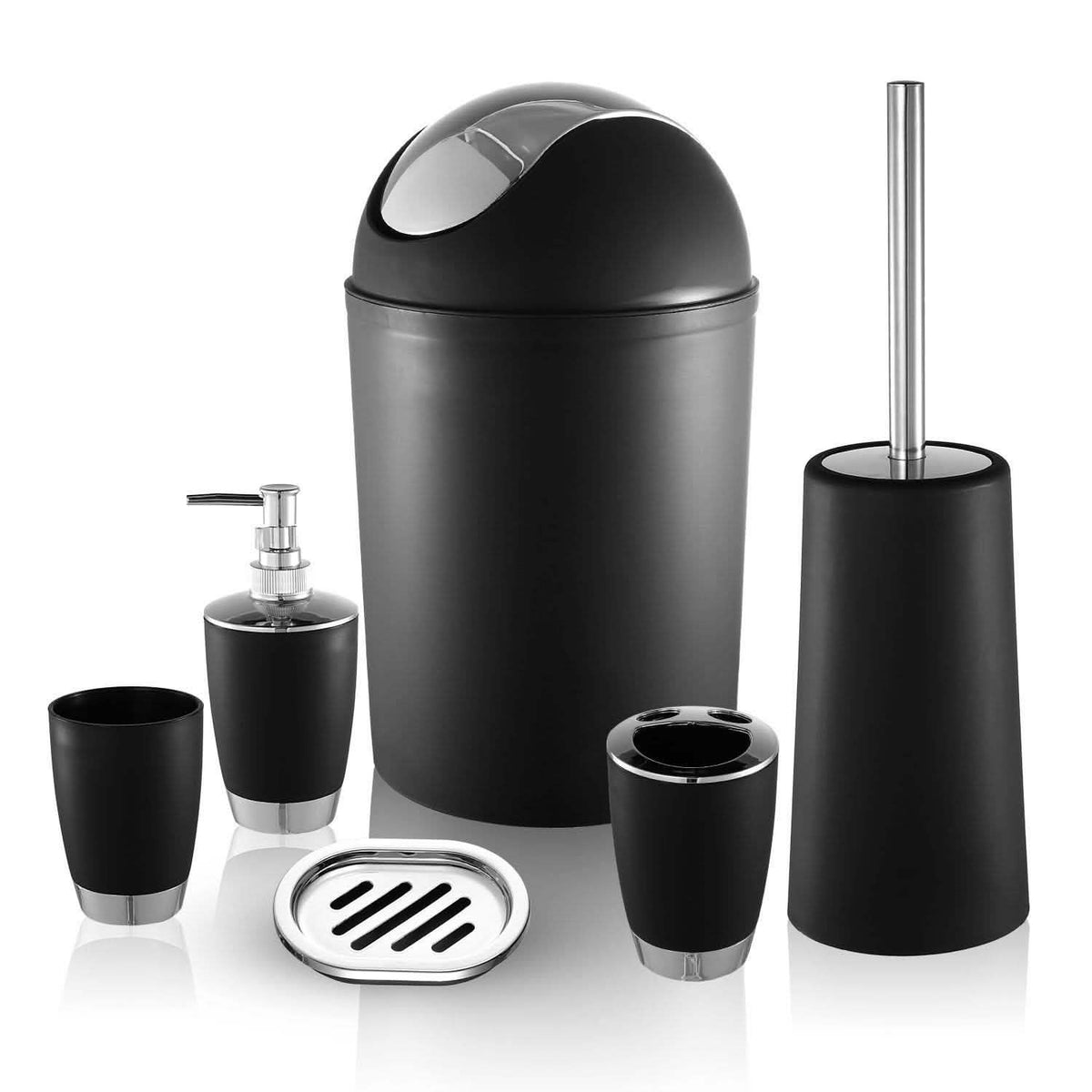 6-Piece Bathroom Accessory Set