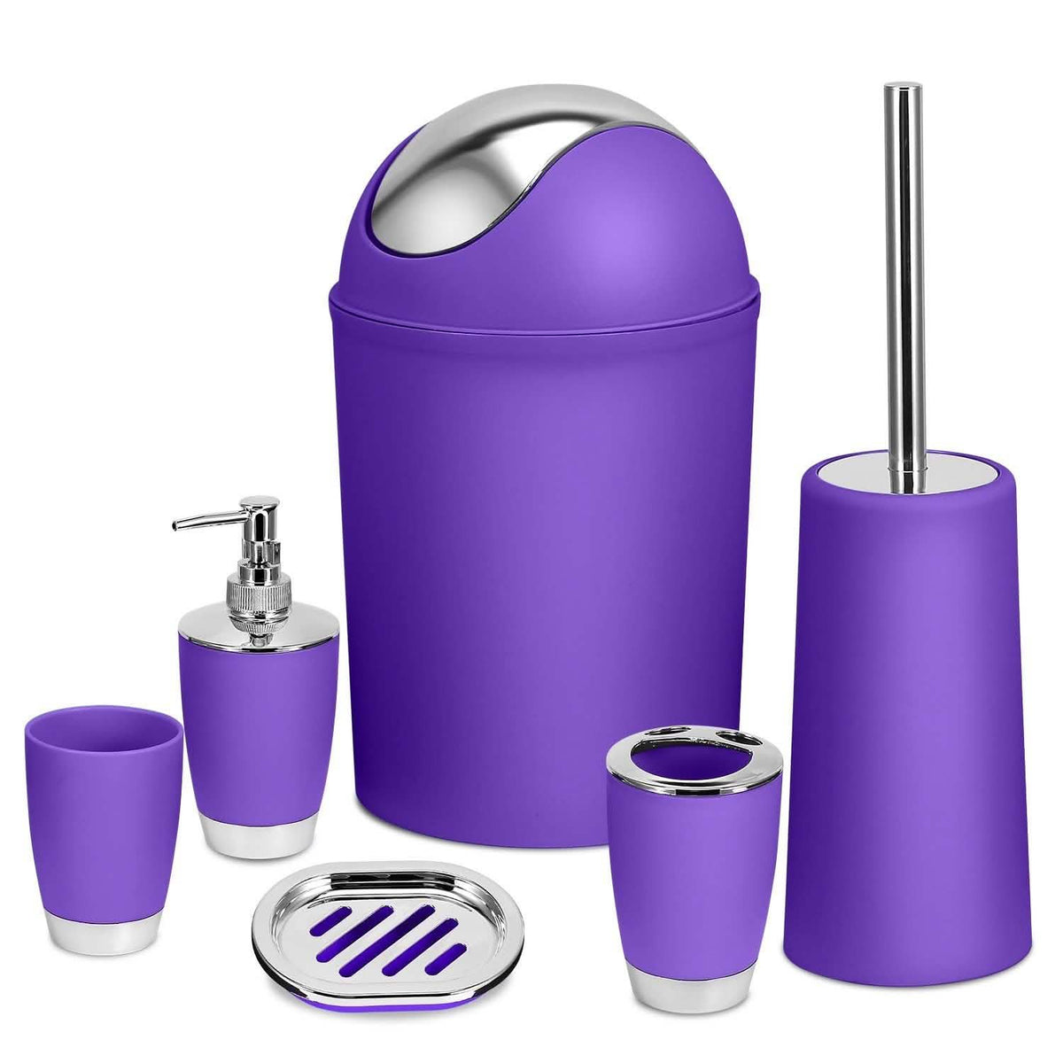 6-Piece Bathroom Accessory Set