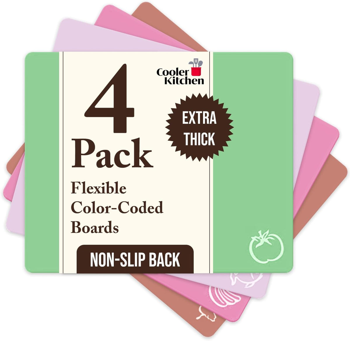 Flexible Cutting Mats – Sets of 4 or 6