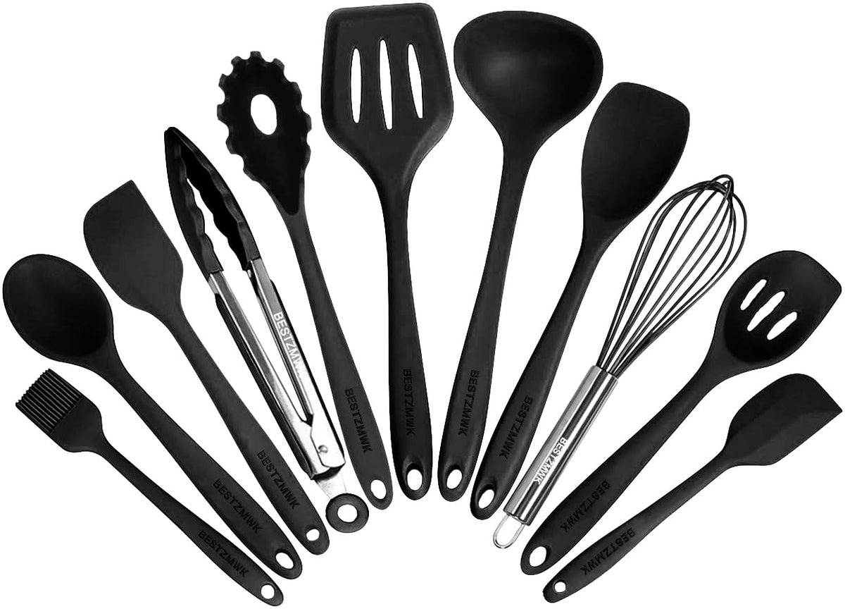 11-Piece Silicone Kitchen Utensil Set