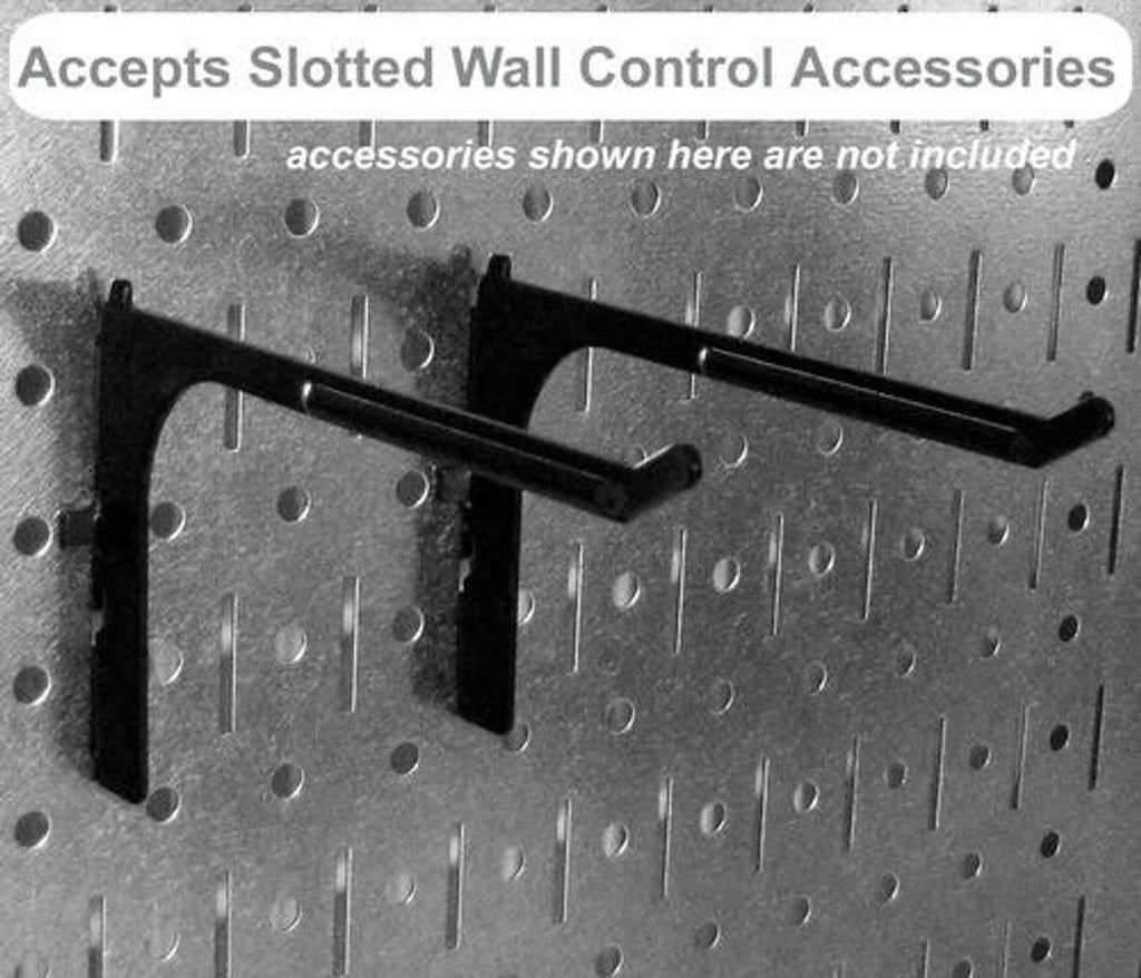 Wall Control Kitchen Pegboard Organizer Kit with Hooks