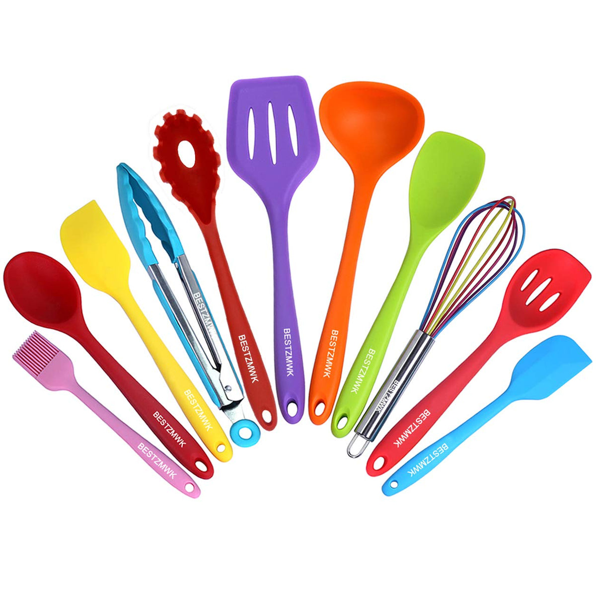 11-Piece Silicone Kitchen Utensil Set