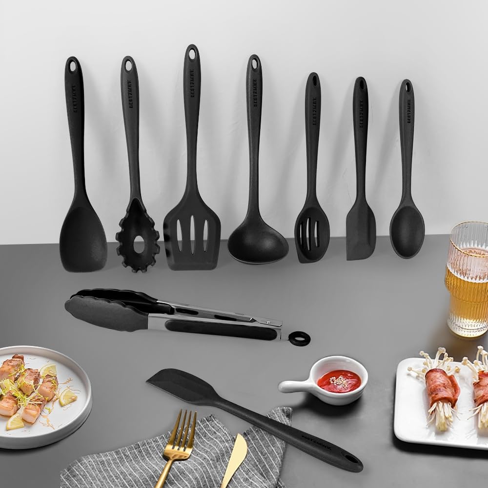 11-Piece Silicone Kitchen Utensil Set