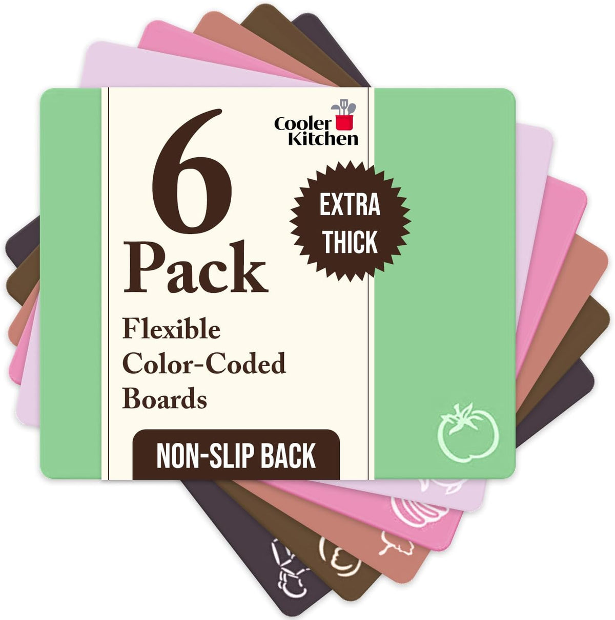 Flexible Cutting Mats – Sets of 4 or 6