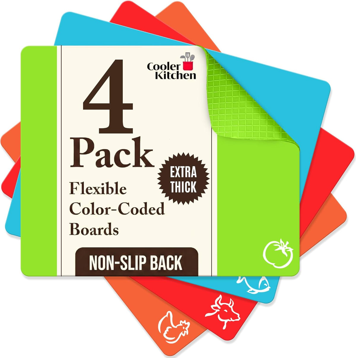 Flexible Cutting Mats – Sets of 4 or 6