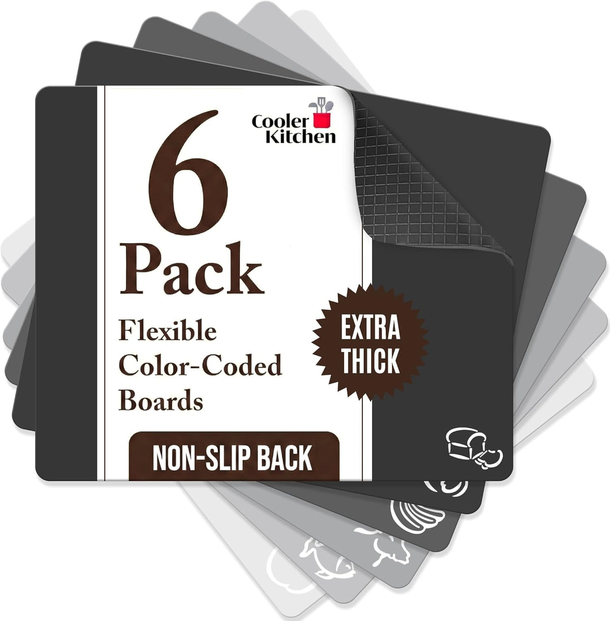 Flexible Cutting Mats – Sets of 4 or 6
