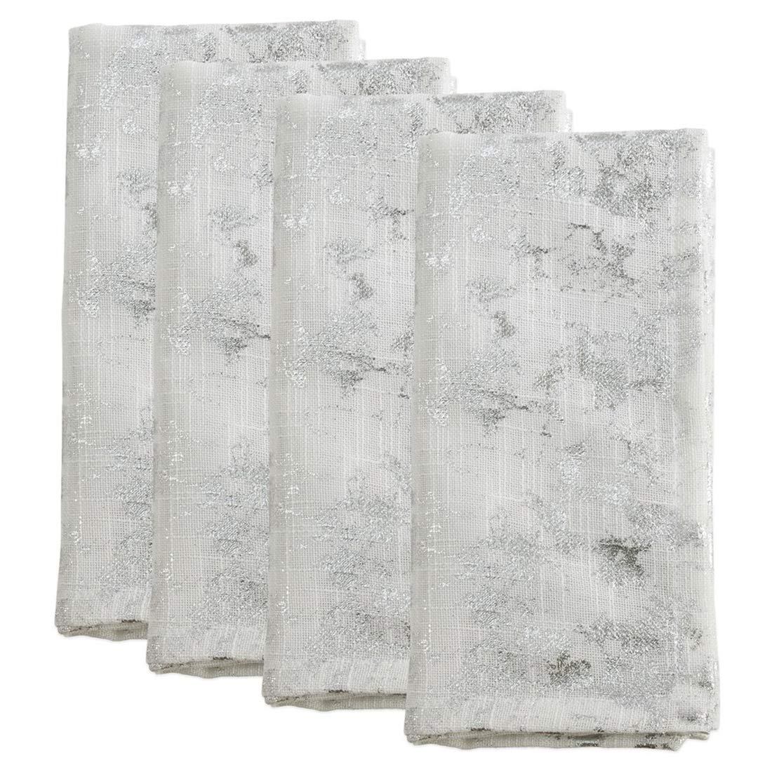 Fennco Styles Gold Bottega Foil Table Linen Collection