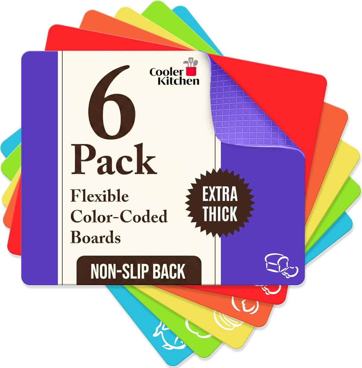 Flexible Cutting Mats – Sets of 4 or 6