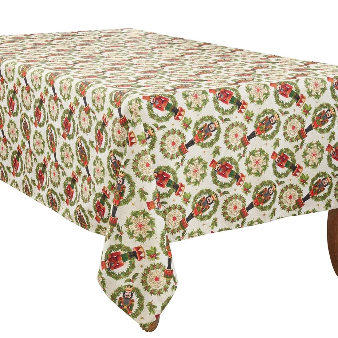 Fennco Styles Nutcracker Holiday Table Linen Collection