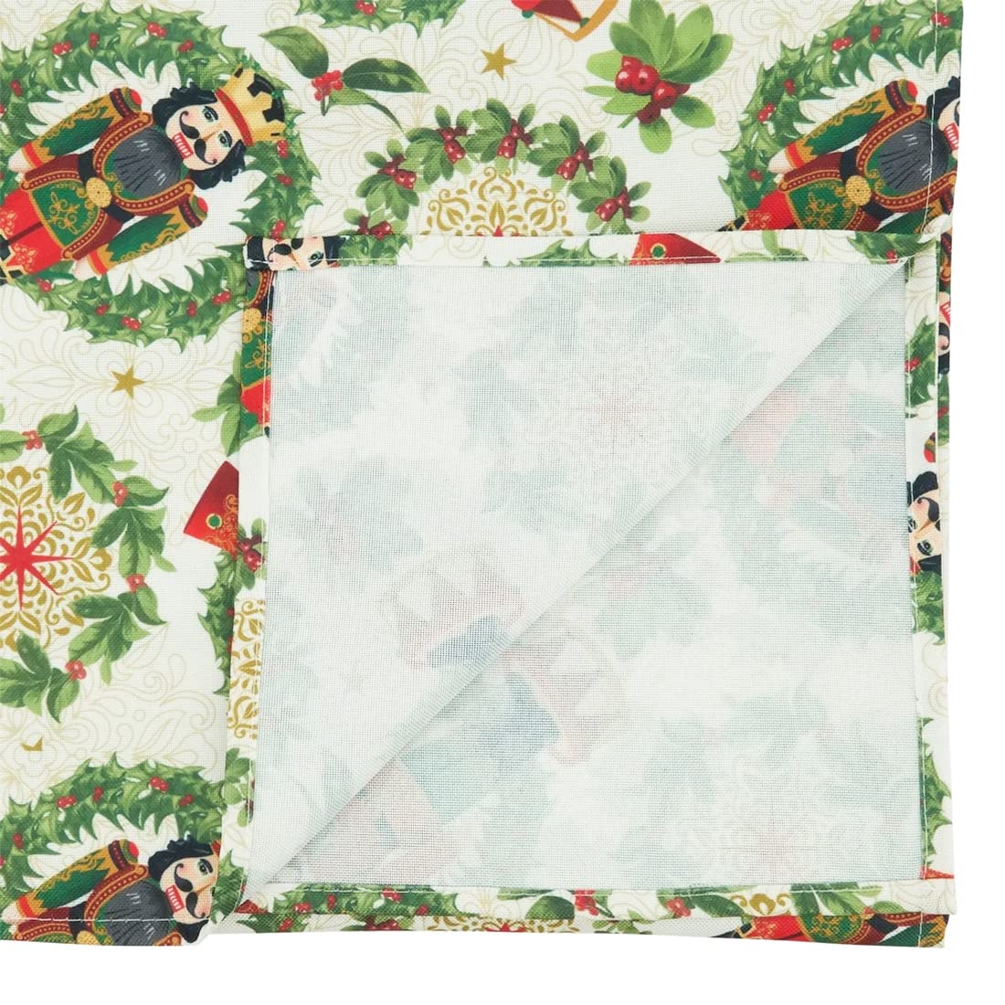 Fennco Styles Nutcracker Holiday Table Runner Collection