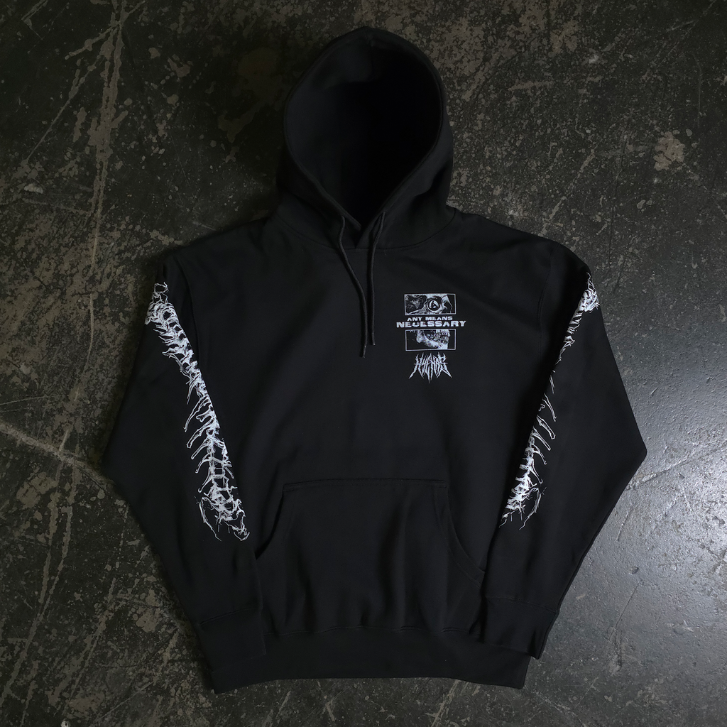 Are We Even Alive Pullover Hoodie – Black