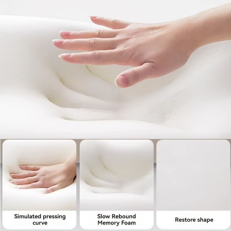 Adjustable Memory Foam Bed Wedge Pillow – 2 Pieces