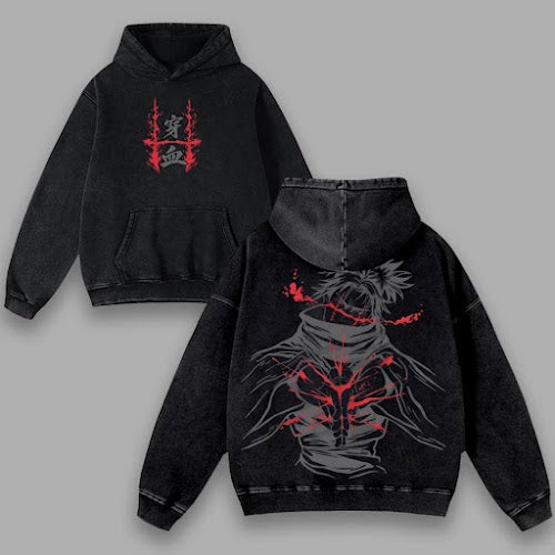 Choso Blood Manipulation Washed Hoodie