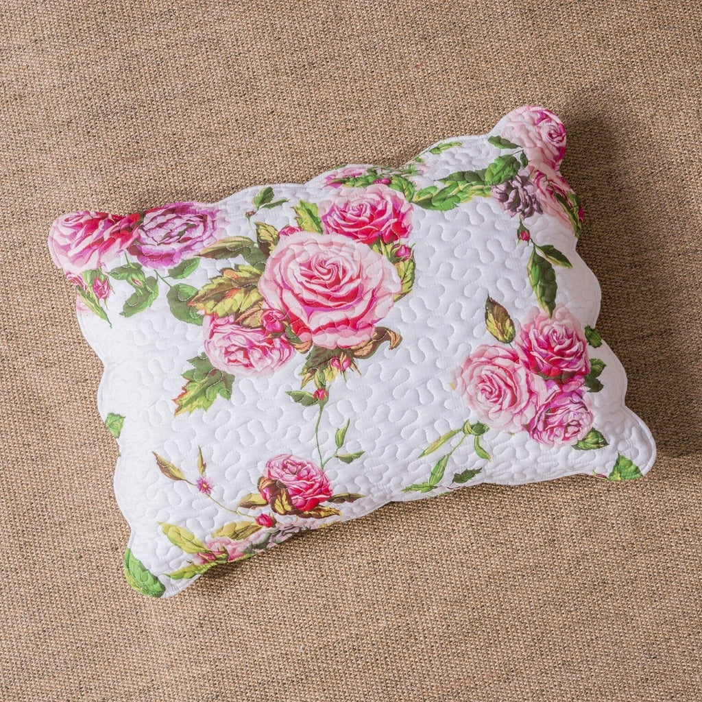 DaDa Bedding Romantic Roses Bed-in-a-Bag Set – Pink