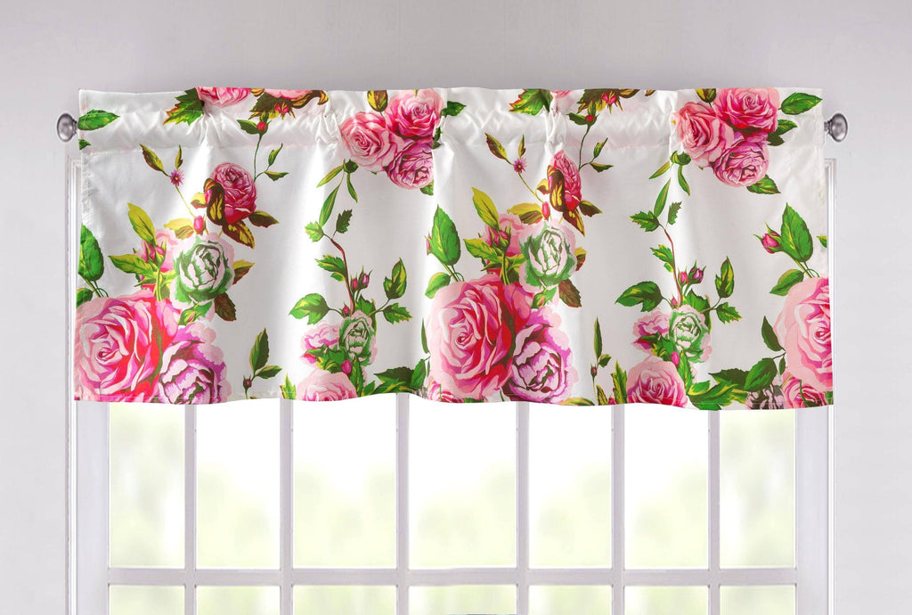 DaDa Bedding Romantic Roses Bed-in-a-Bag Set – Pink