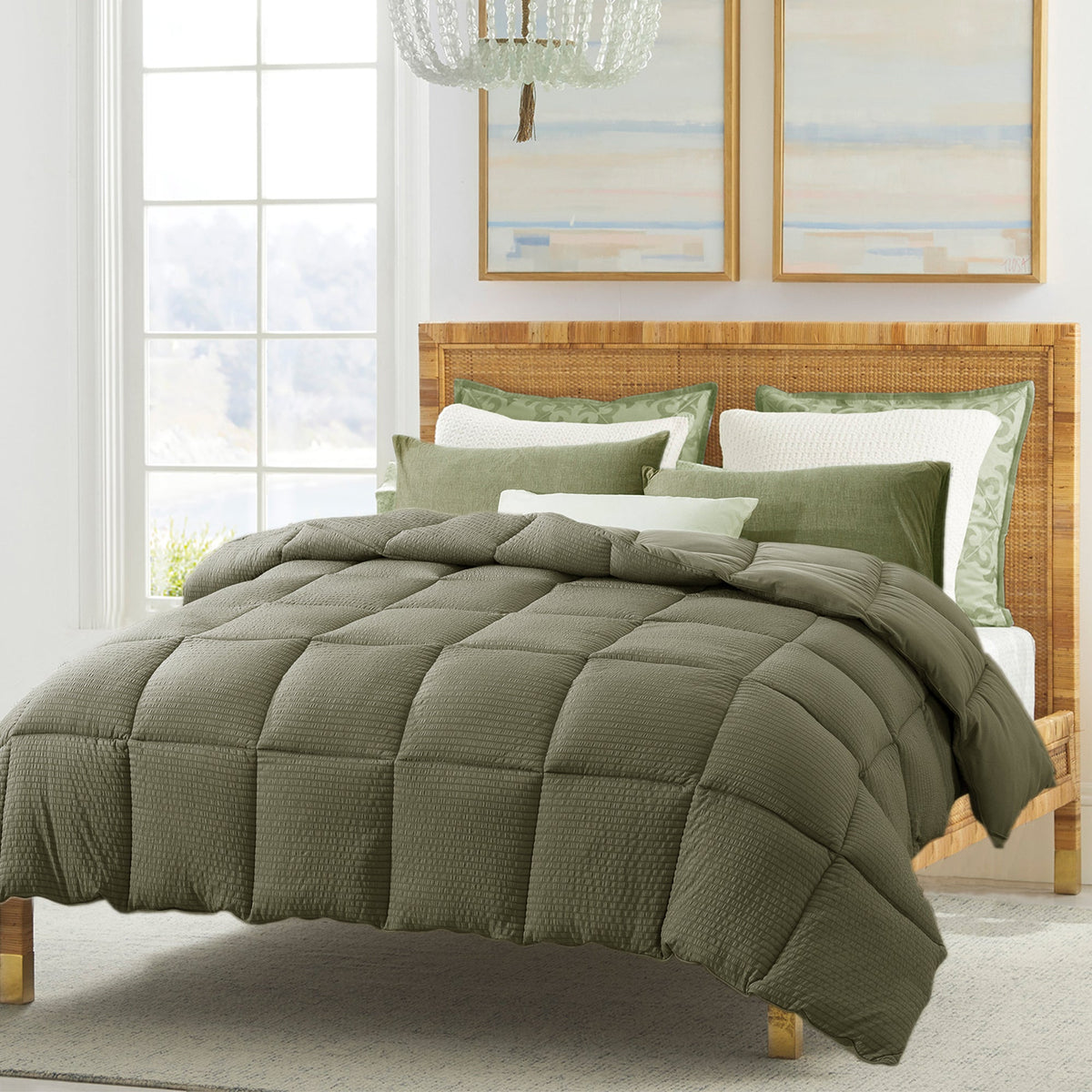 Kasentex Reversible Down-Alternative Comforter
