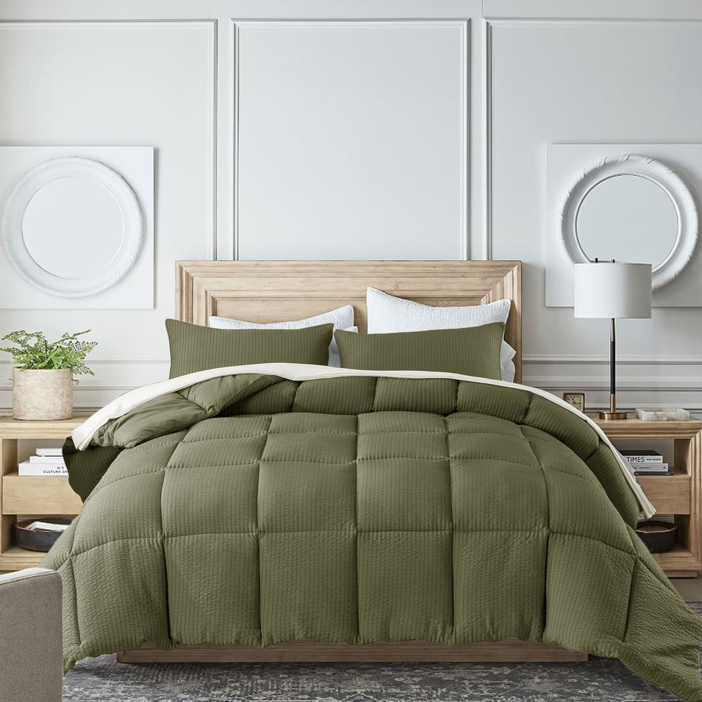 Kasentex Reversible Down-Alternative Comforter