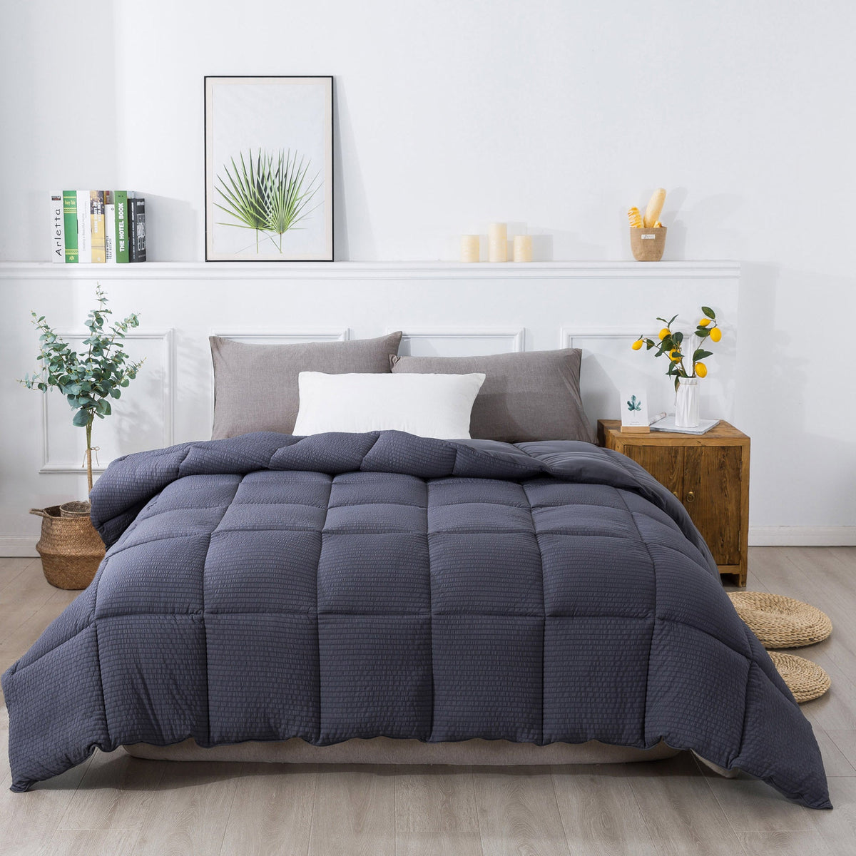 Kasentex Reversible Down-Alternative Comforter