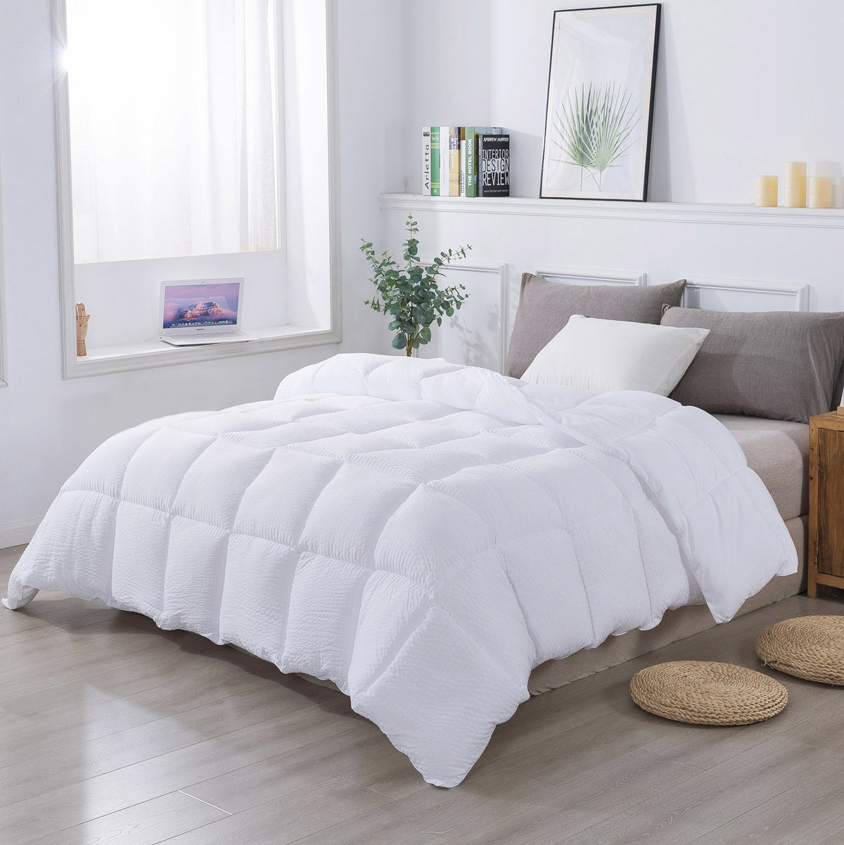 Kasentex Reversible Down-Alternative Comforter