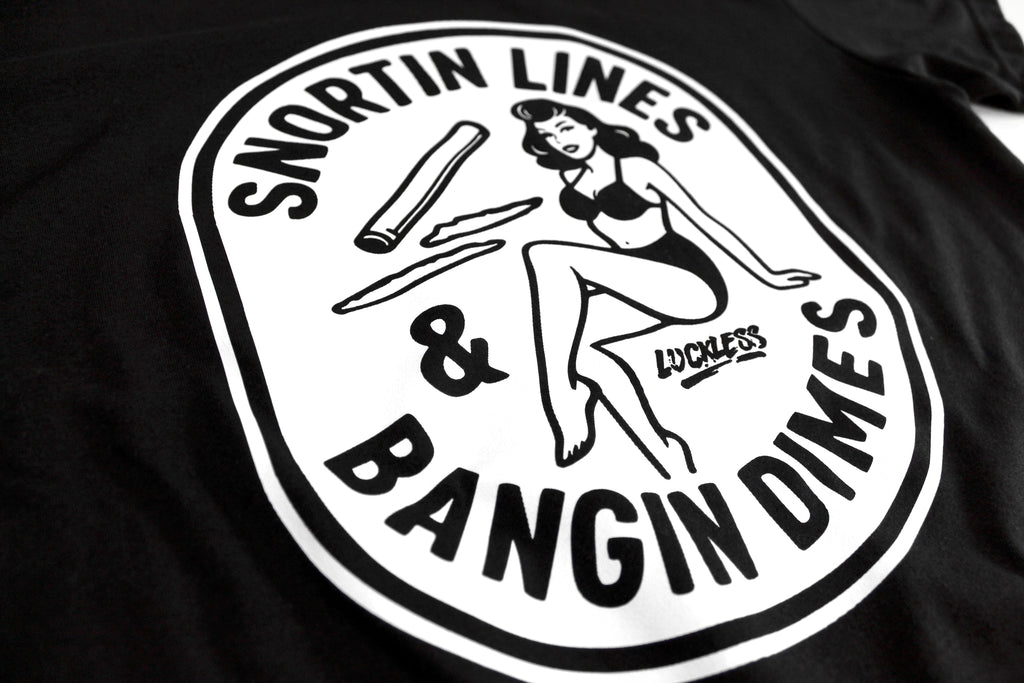 Lines and Dimes Graphic T-Shirt