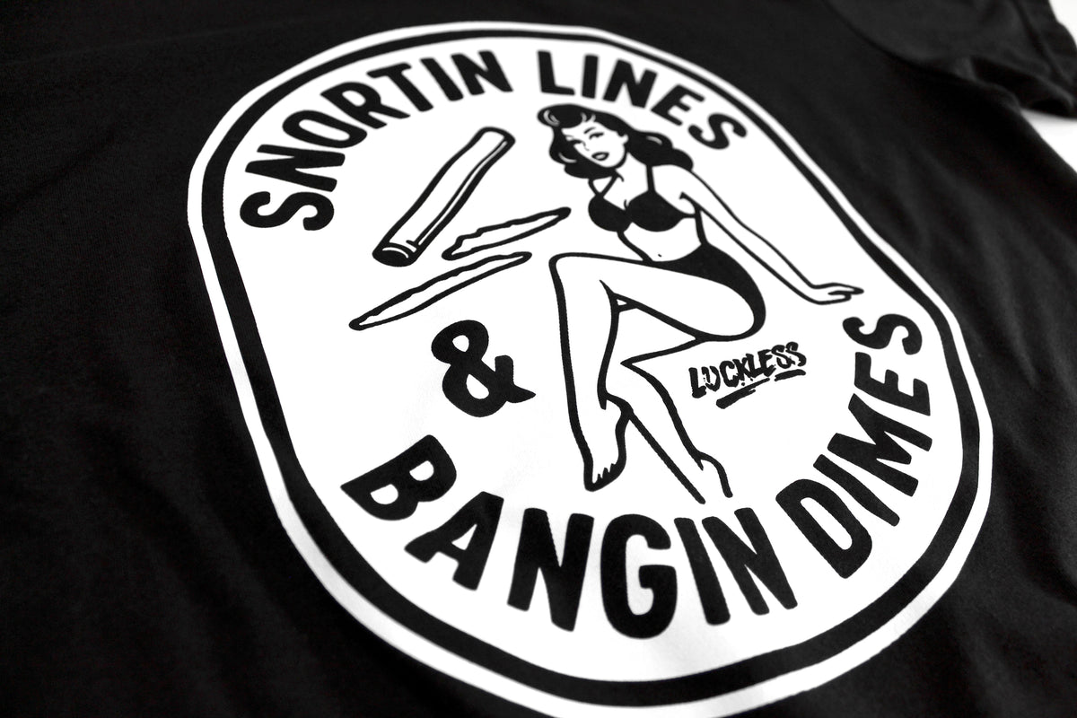 Lines and Dimes Graphic T-Shirt
