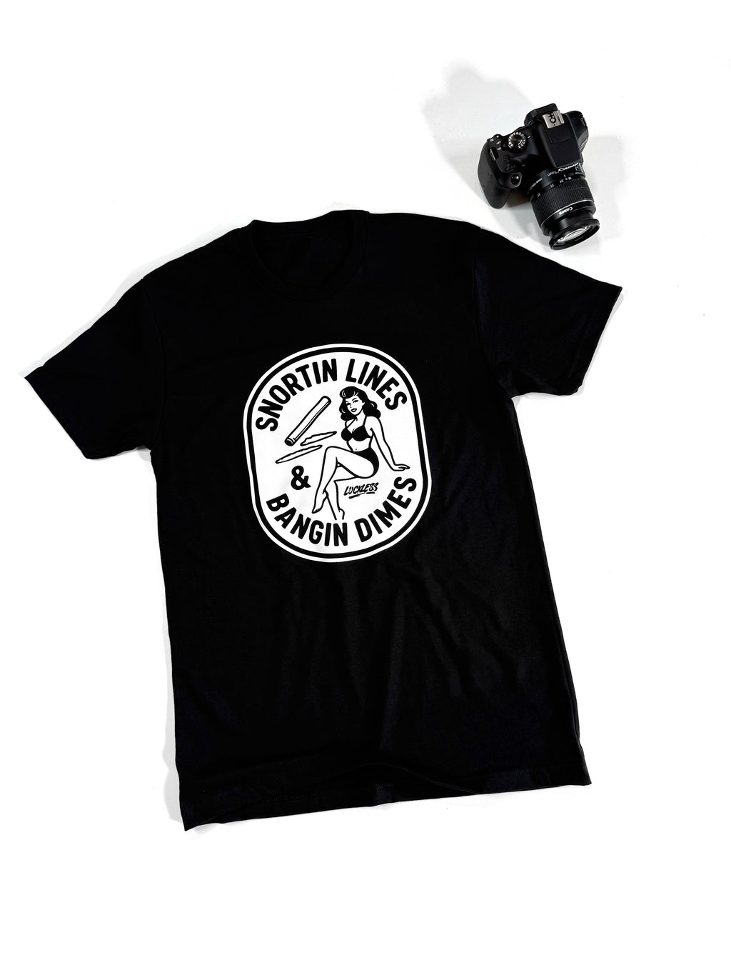 Lines and Dimes Graphic T-Shirt