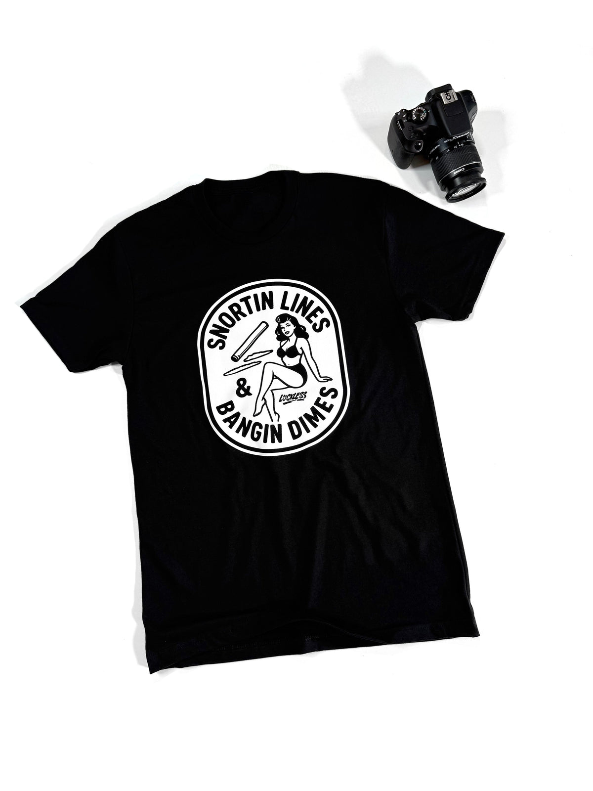 Lines and Dimes Graphic T-Shirt
