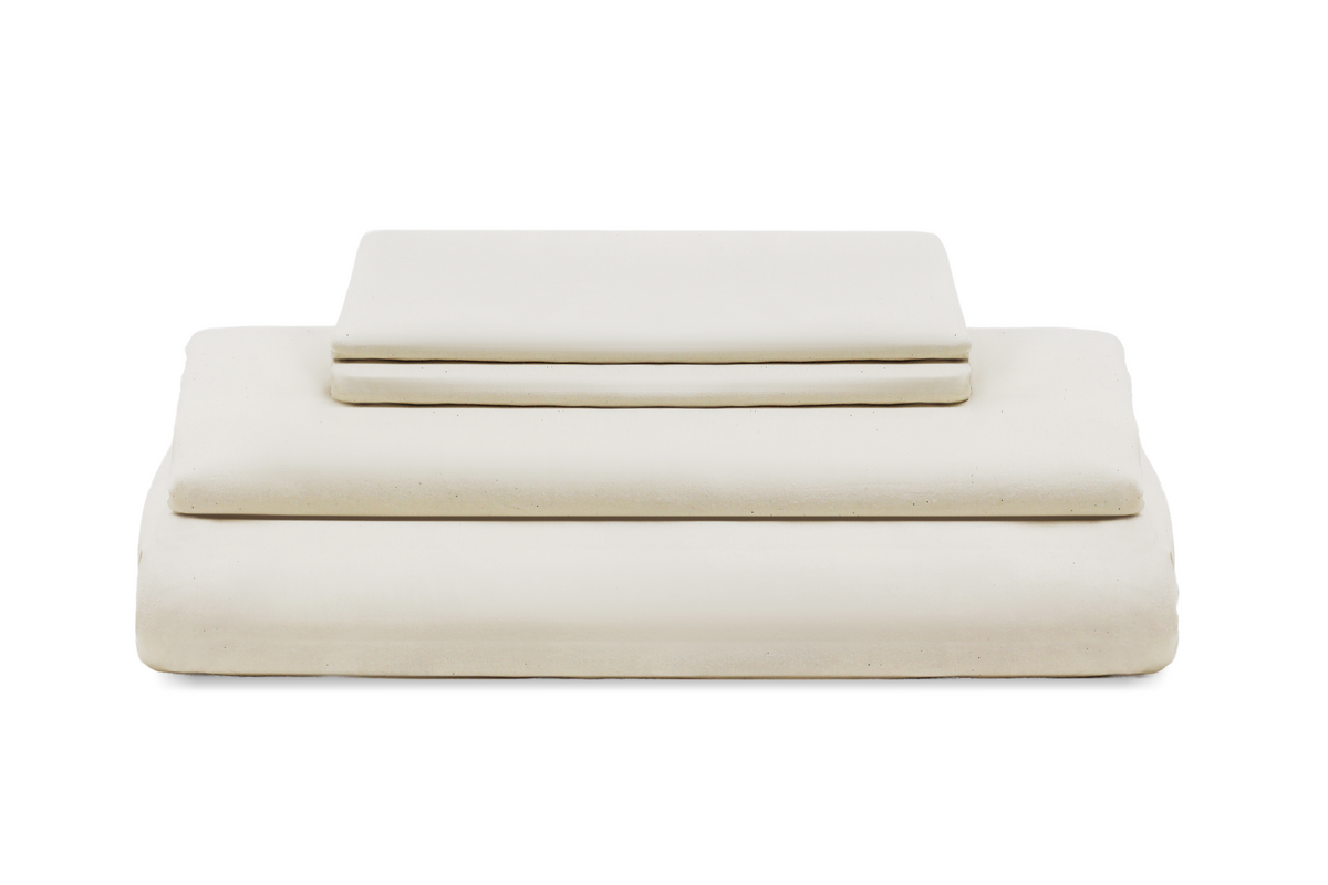 Organic Cotton Mart Sateen Cotton Sheet Set