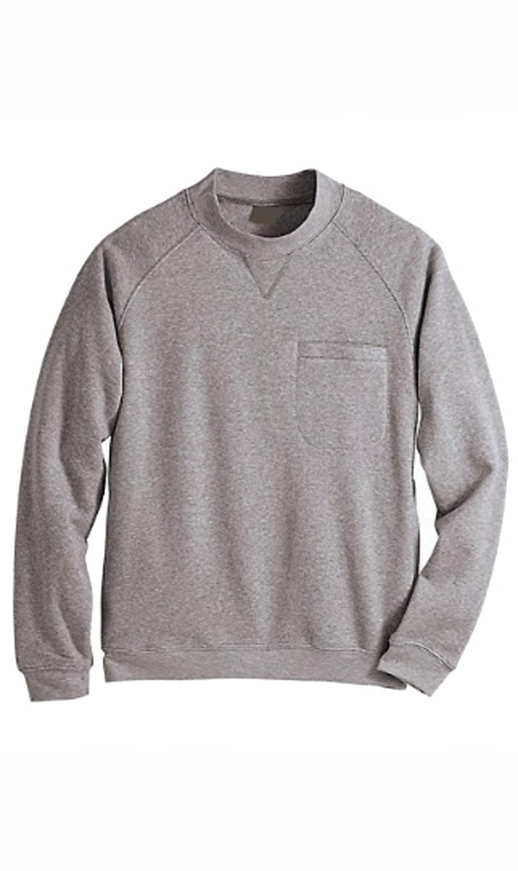 Men’s 3-Pocket Fleece Sweatshirt with Raglan Seams