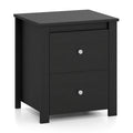 Compact 2-Drawer Nightstand