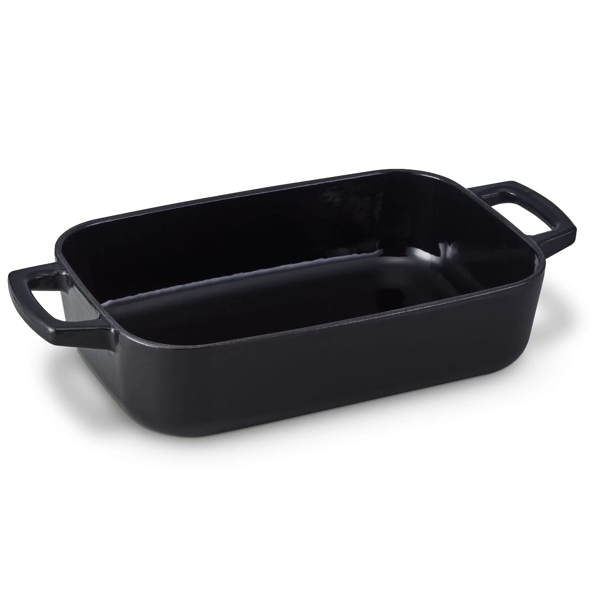 Enameled Cast Iron Roasting Pan, 12x8”