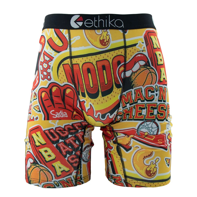 ETHIKA Men's Printed Boxer Shorts, 1 Pair