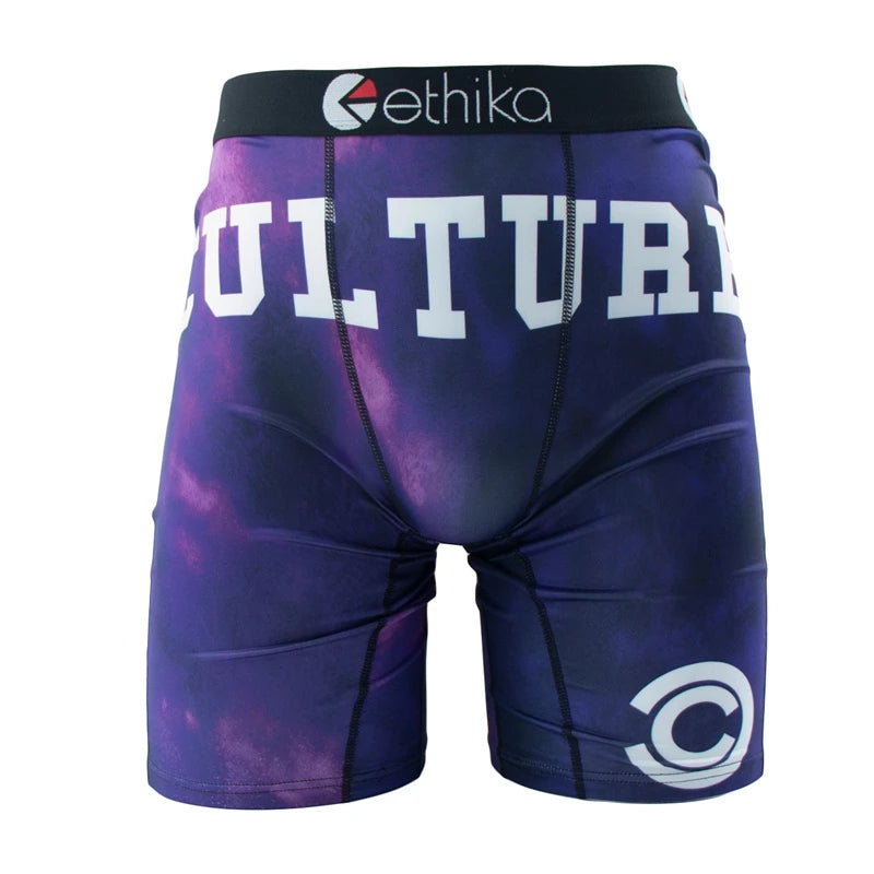 ETHIKA Men's Printed Boxer Shorts, 1 Pair