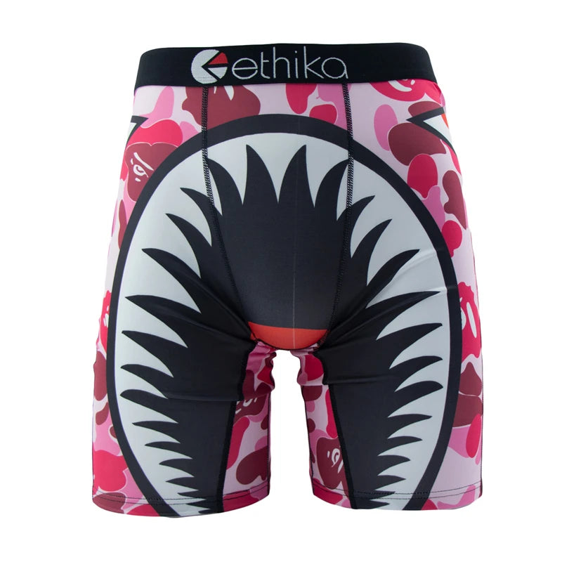 ETHIKA Men's Printed Boxer Shorts, 1 Pair