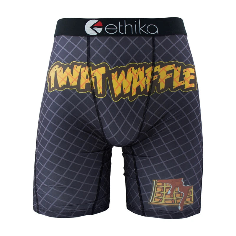 ETHIKA Men's Printed Boxer Shorts, 1 Pair