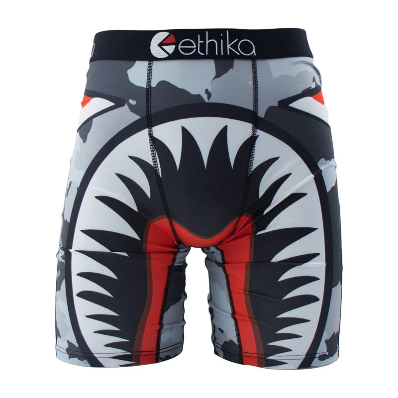 ETHIKA Men's Printed Boxer Shorts, 1 Pair