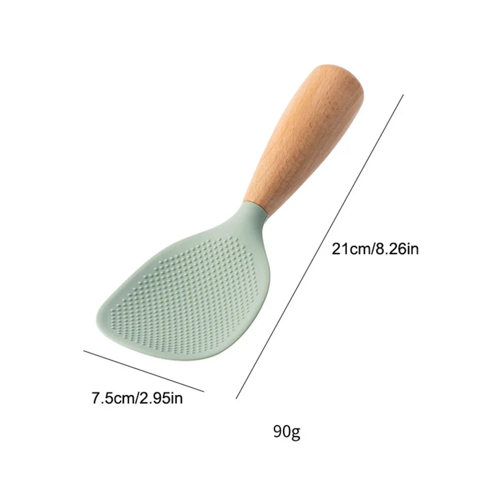 Silicone Cooking Spoon – White
