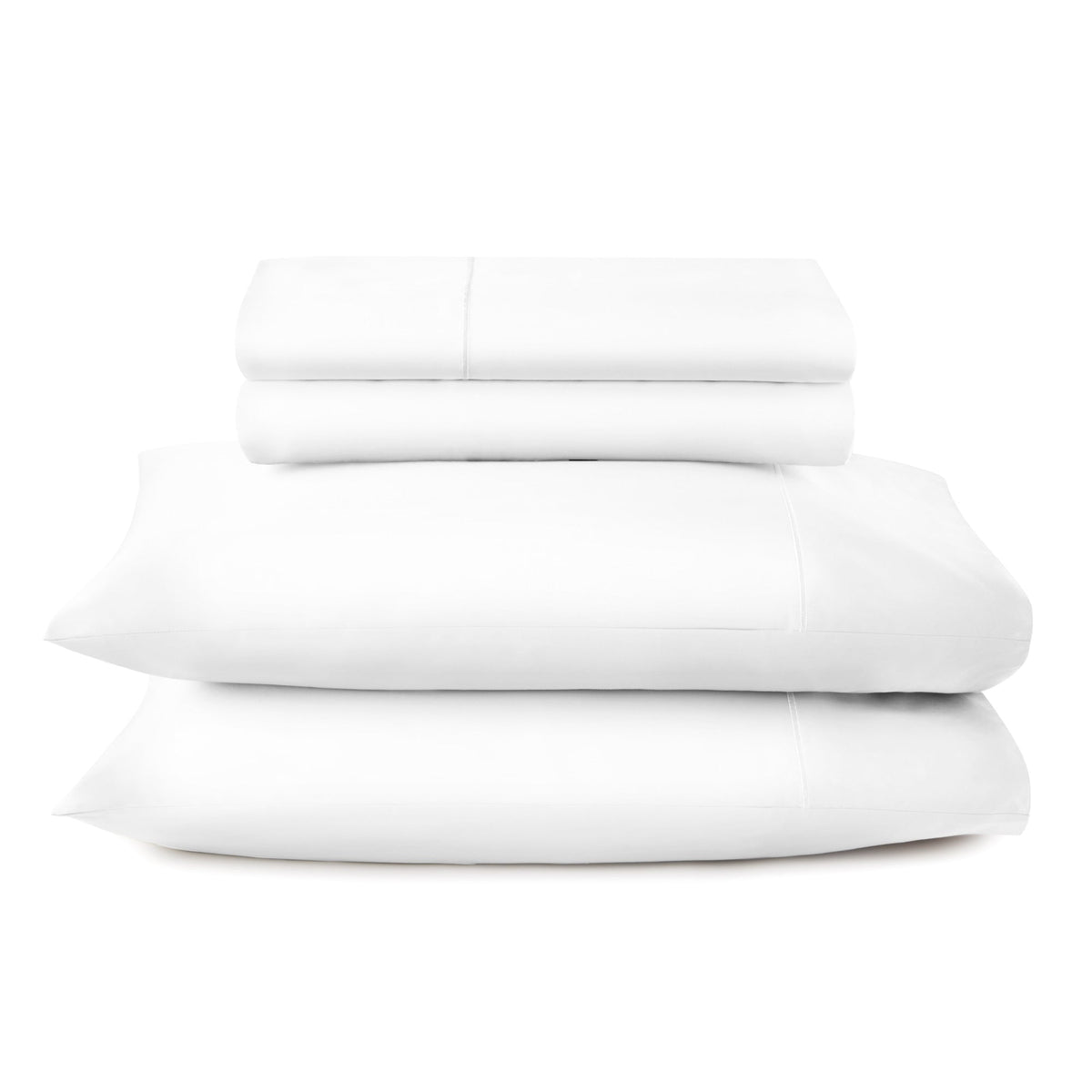 Whisper Organics 500-Thread-Count Sateen Cotton Sheet Set