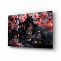 Lion of the Night Glass Wall Art – Designer Collection