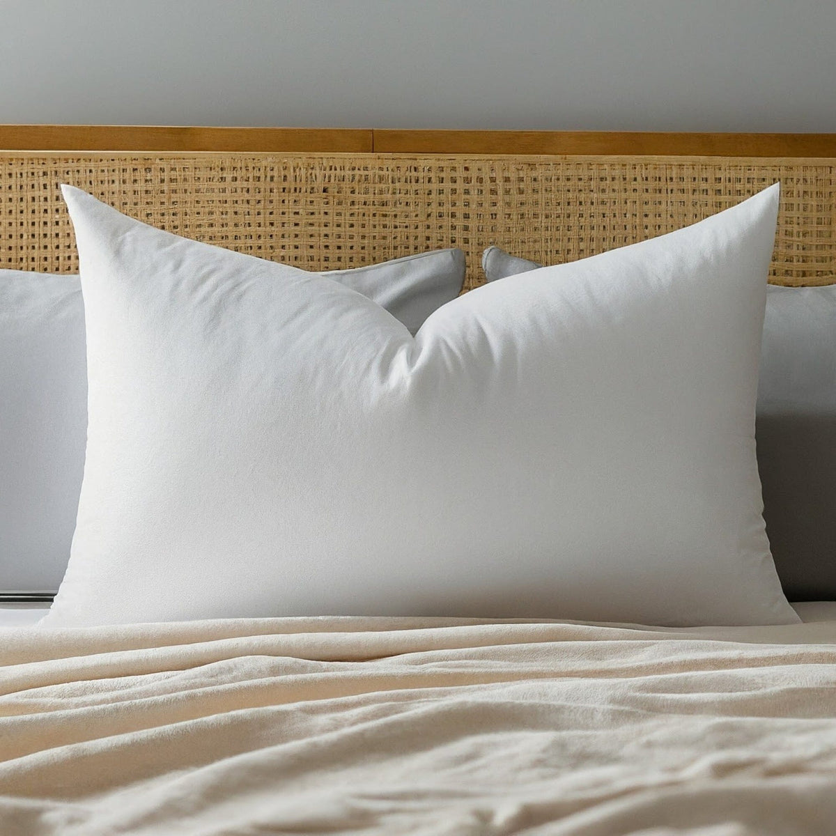 DaDa Bedding Medium-Firm Pillow Insert – 20 × 28 Inches