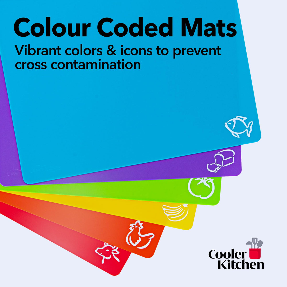 Flexible Cutting Mats – Sets of 4 or 6