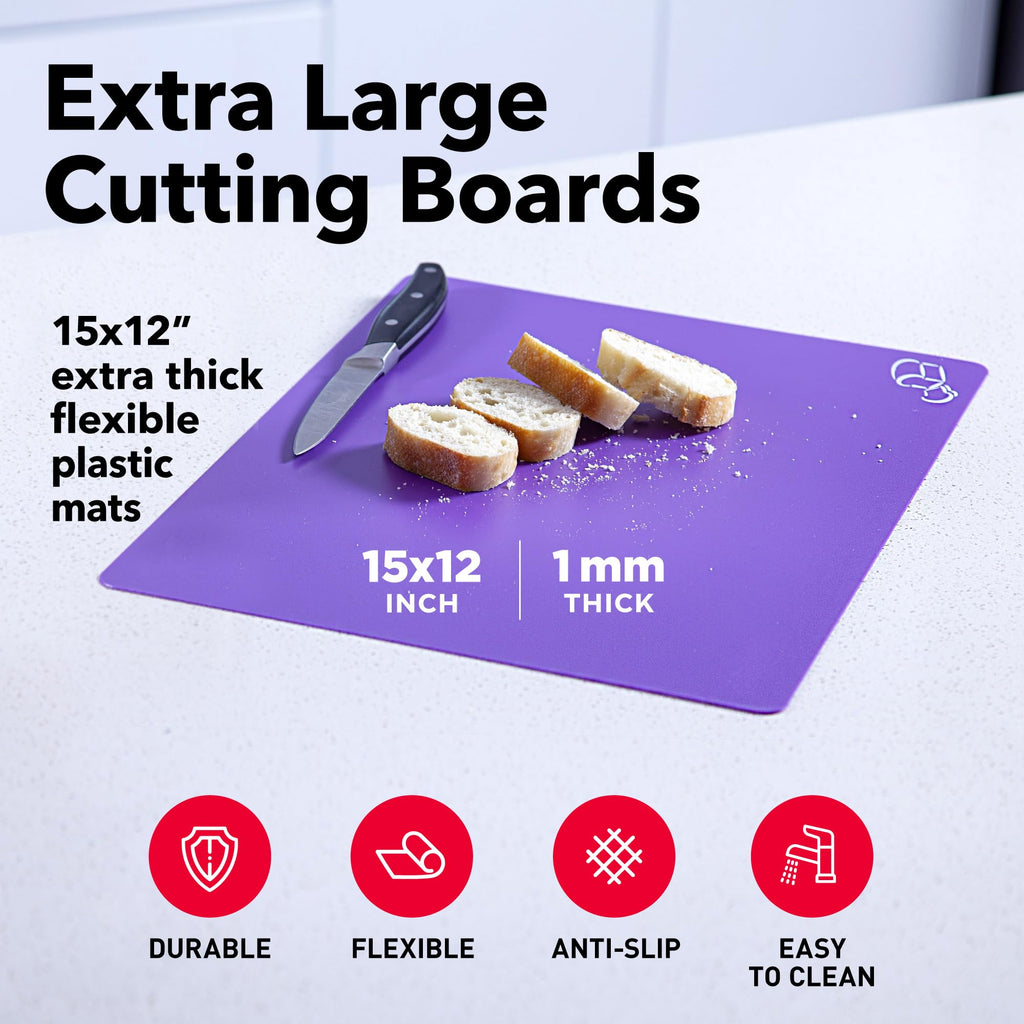 Flexible Cutting Mats – Sets of 4 or 6