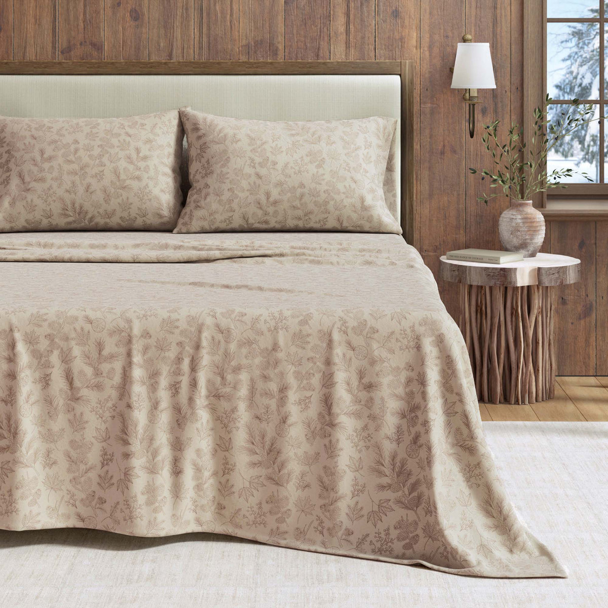 Turkish Cotton Flannel Sheet Set – Elevated Lodge Collection